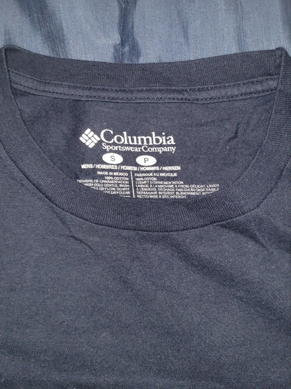 Columbia Navy T-Shirt with Yellow Logo Sz S and Mixed Short Sets Sz 29' - 32' - Picture 3 of 16